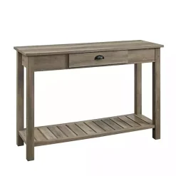 Kirklands Home Console Tables|Country Style washed Console Table Gray