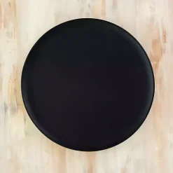 Kirklands Home Serving & Entertaining|Coupe Matte Wooden Charger Black