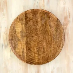 Kirklands Home Serving & Entertaining|Coupe Natural Wooden Charger Brown