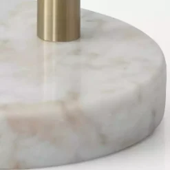 Kirklands Home Floor Lamps|Cream Bowman Arched Floor Lamp White