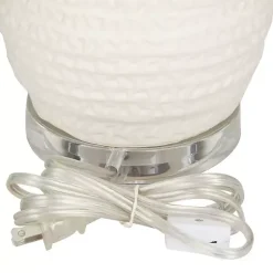Kirklands Home Table Lamps|Cream Ceramic Gourd Table Lamp White