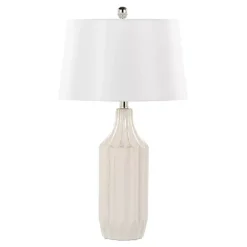 Kirklands Home Table Lamps|Cream Ceramic Sandra Table Lamp