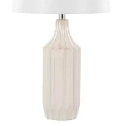 Kirklands Home Table Lamps|Cream Ceramic Sandra Table Lamp