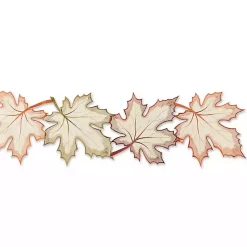 Best Cream Maple Leaves Embroidered Table Runner Fall