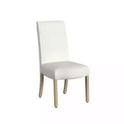 Kirklands Home Dining Chairs|Cream washed Dining Chairs, Set of 2 White