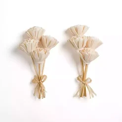 Best Cream Wooden Floral Stems, Set of 2 Stems & Bouquets