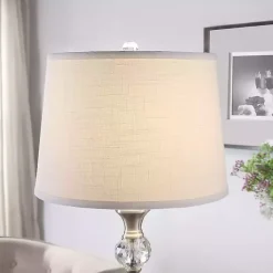 Kirklands Home Floor Lamps|Crystal Orb Stacked Floor Lamp White