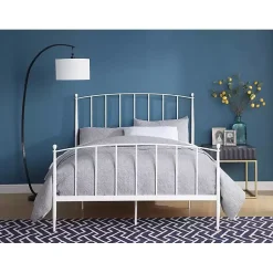 Kirklands Home Beds & Headboards|Daisy Modern Arch Queen Bed Frame White