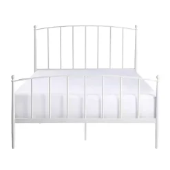 Kirklands Home Beds & Headboards|Daisy Modern Arch Queen Bed Frame White
