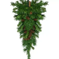 Online Dakota Red Pinecone Teardrop Swag Christmas Wreaths