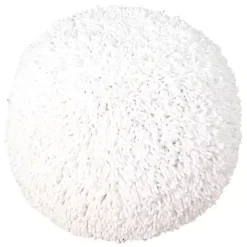 Outlet Dandelion Breeze Shaggy Pouf Poufs & Floor Cushions