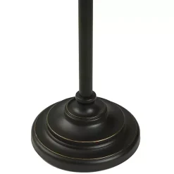 Kirklands Home Floor Lamps|Dark Bronze Madison Swing Arm Floor Lamp White