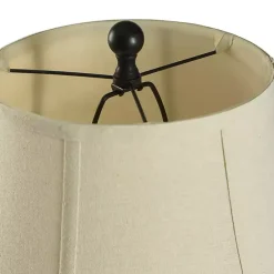 Kirklands Home Floor Lamps|Dark Bronze Madison Swing Arm Floor Lamp White