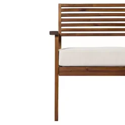 Kirklands Home Outdoor Seating|Dark Brown Zane Outdoor Club Chair