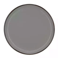 Kirklands Home Dinnerware|Dark Leo Stoneware 16-pc. Dinnerware Set Gray