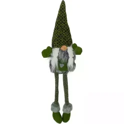 Dark Green Gnomette Shelf Sitter Christmas Decorations