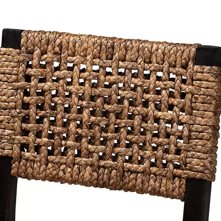 Kirklands Home Bar Stools & Counter Height Stools|Dark Mahogany Lattice Counter Stool Brown
