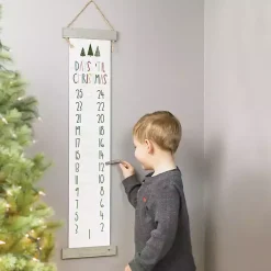 Sale Days 'Til Christmas Hanging Countdown Calendar Christmas Art & Wall Decor