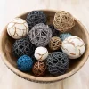 New Denim Blue Dried Orb Bag Bowl Filler
