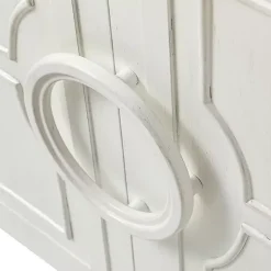 Kirklands Home Cabinets & Sideboards|Dietrich Wood 4-Door Sideboard White