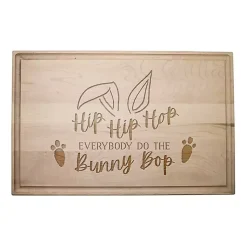 Online Do The Bunny Bop Maple Cutting Board Easter Decorations