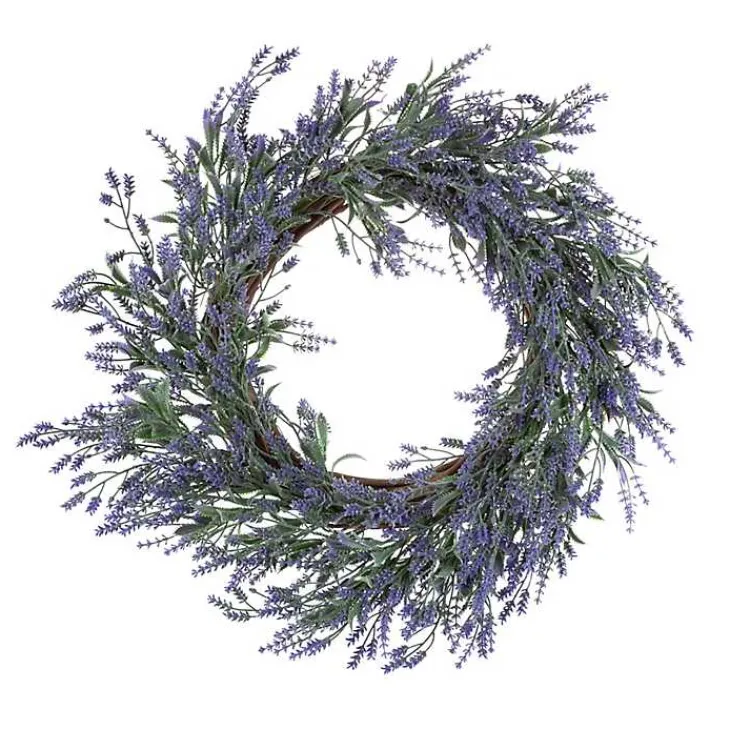 Sale Dried Lavender Stems Wreath Wreaths