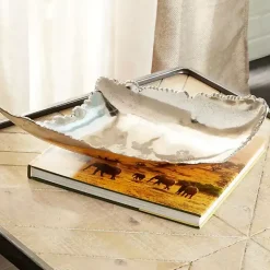 Hot Earthy Abstract Cracked Decorative Tray Decorative Trays