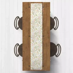 Best Easter Bunnies and Carrots Table Runner, 90 in. Easter Decorations