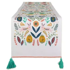 Best Easter Garden Folk Table Runner, 108 in. Easter Decorations