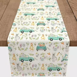 Discount Easter Pickup Truck Table Runner, 72 in. Easter Decorations