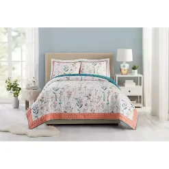 Kirklands Home Quilts|English Garden Full/Queen 3-pc. Quilt Set