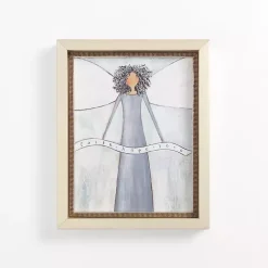 Kirklands Home Framed Art|Faith Angel Framed Art Print