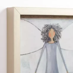 Kirklands Home Framed Art|Faith Angel Framed Art Print