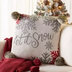 Sale Fallen Snow Pillow Christmas Pillows