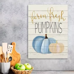 Sale Farm Fresh Pumpkins Canvas Art Print Fall
