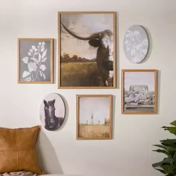 Kirklands Home Framed Art|Farmhouse Framed Art 6-pc. Gallery Set Multi