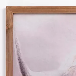 Kirklands Home Framed Art|Felt Highland Cow Framed Art Print Gray