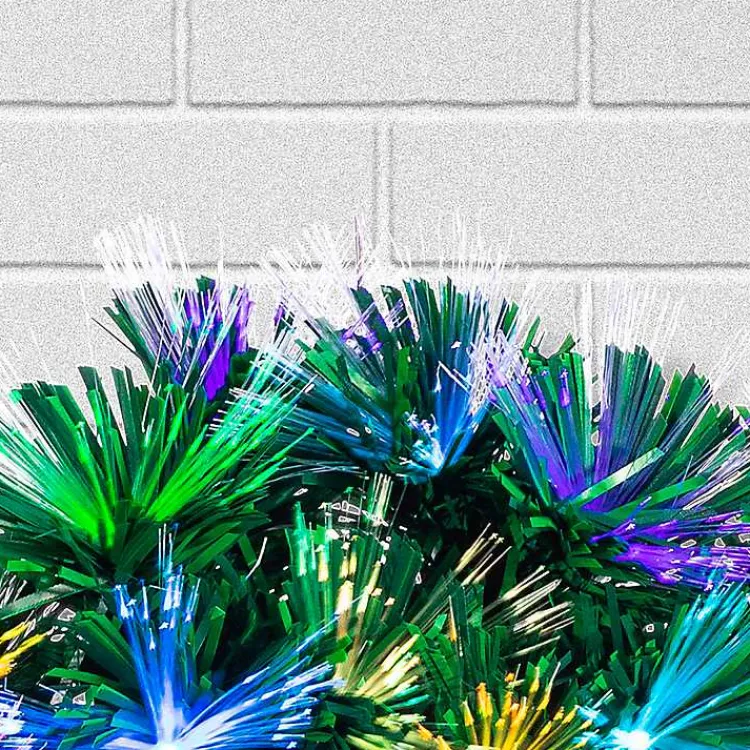 Clearance Fiber Optic Color Changing Christmas Wreath Christmas Wreaths