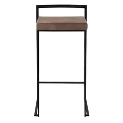 Kirklands Home Bar Stools & Counter Height Stools|Fiji Stackable Bar Stools, Set of 2 Brown