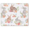 Online Floral Bunnies Hardboard Placemats, Set of 6 Easter Decorations
