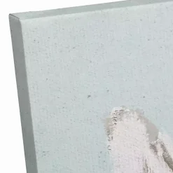 Outlet Floral Bunny Couple Canvas Art Print Easter Decorations