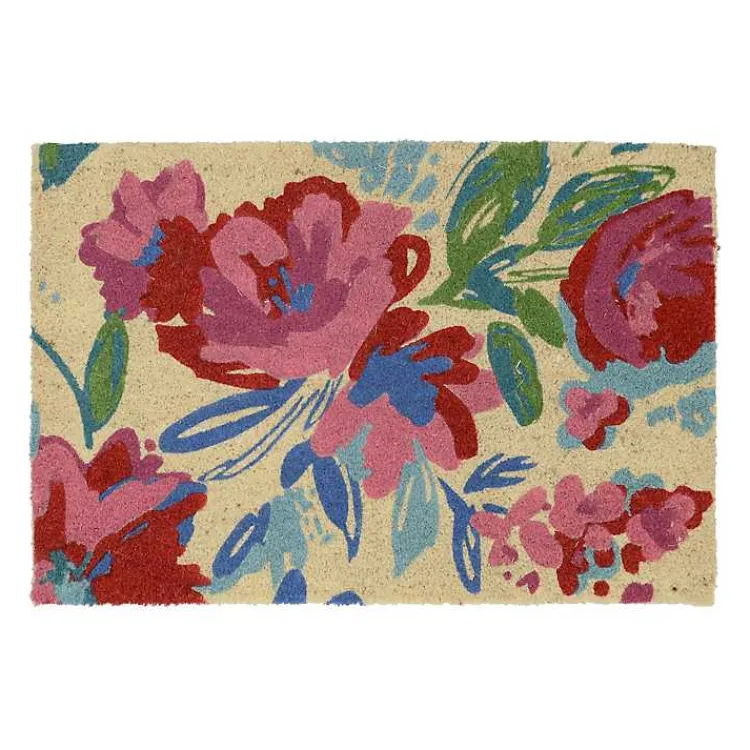 Kirklands Home Doormats|Floral Doormat Multi