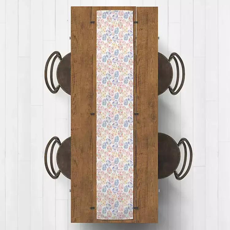 Outlet Floral Easter Eggs Table Runner, 90 in. Easter Decorations