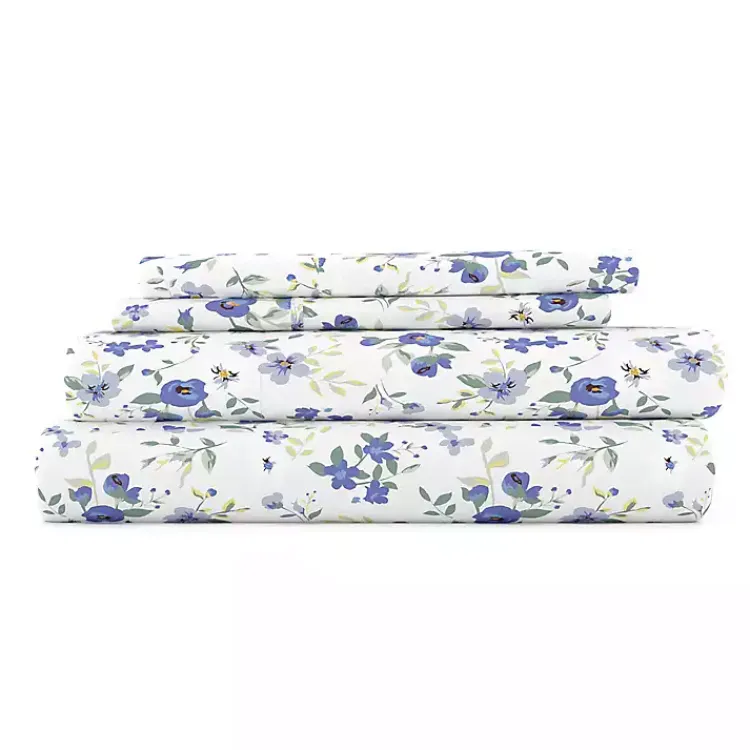 Kirklands Home Bed Sheets|Floral Farmhouse 4-pc. California King Sheet Set