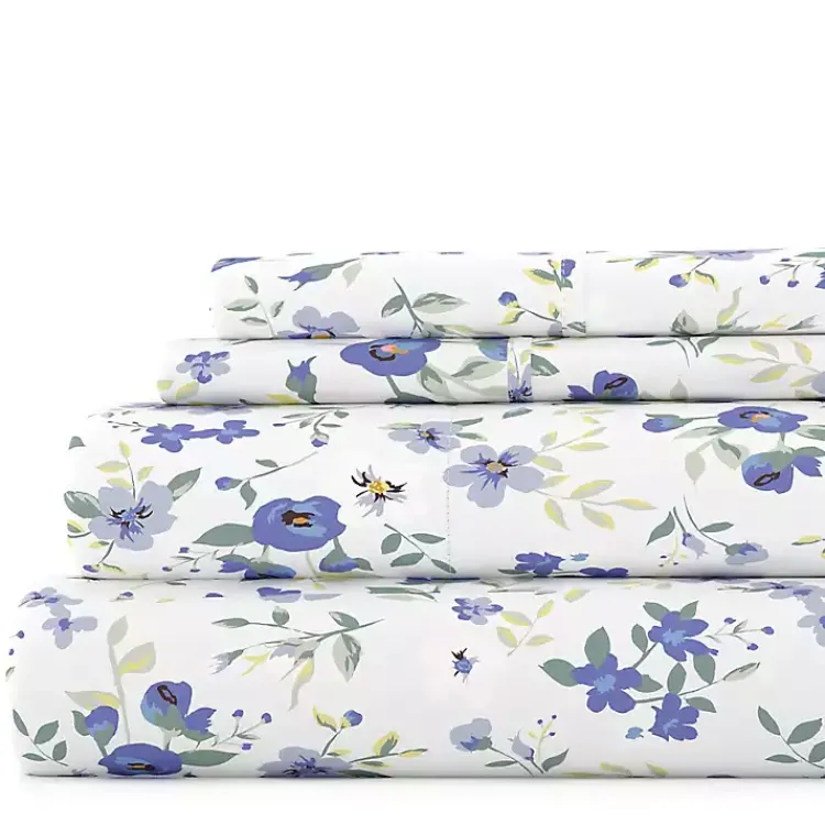 Kirklands Home Bed Sheets|Floral Farmhouse 4-pc. California King Sheet Set