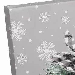 Clearance Floral Ice Skates Canvas Art Print Christmas Art & Wall Decor