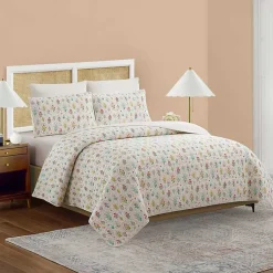 Kirklands Home Quilts|Floral Wallpaper 3-pc. King Quilt Set