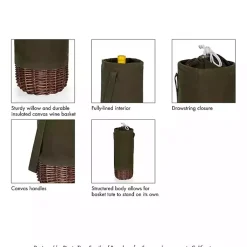 Kirklands Home Barware|Florida Gators Insulated Wine Bottle Tote