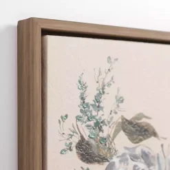 Kirklands Home Framed Art|Flower Stems I Framed Canvas Art Print