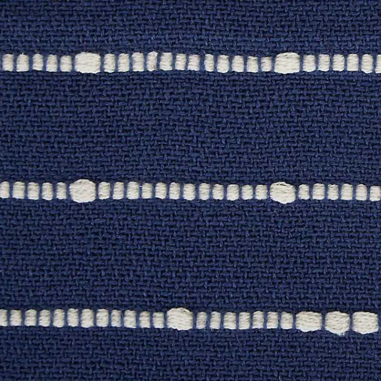 Clearance French Slub Stripe Decorative Throw Blankets & Throws